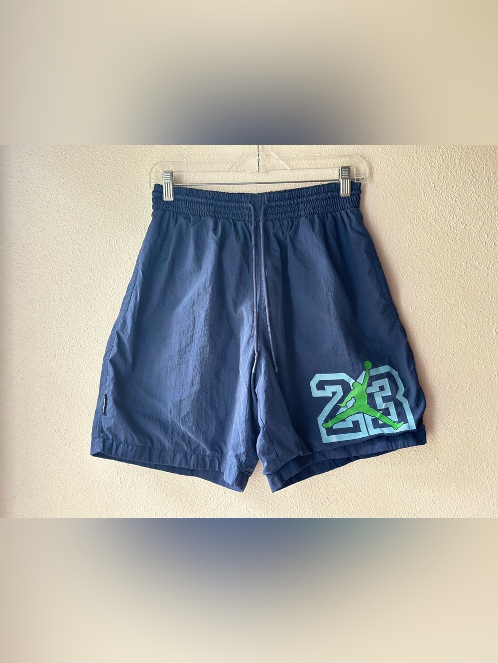 Nike Air Jordan Jumpman Legacy AJ13 Flint Poolside Shorts Navy Large